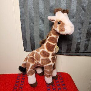 Miyoni Aurora Giraffe Plush New W Tags 9" Tall Adorable Stuffed Animal